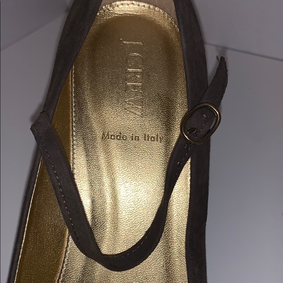 J Crew brown suede heels - Picture 5 of 6